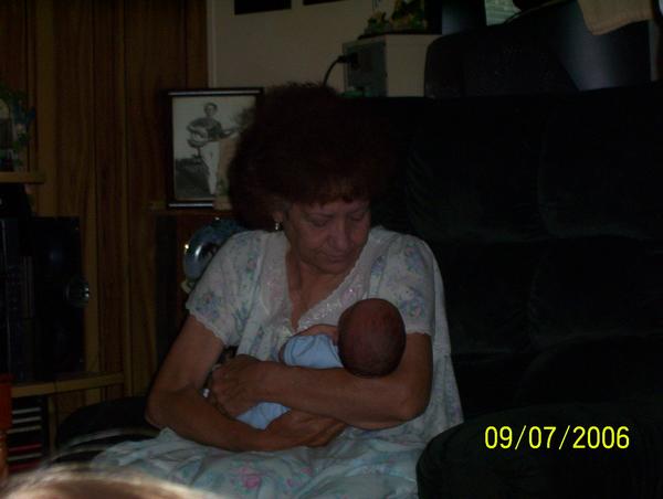 Mom with baby Jon